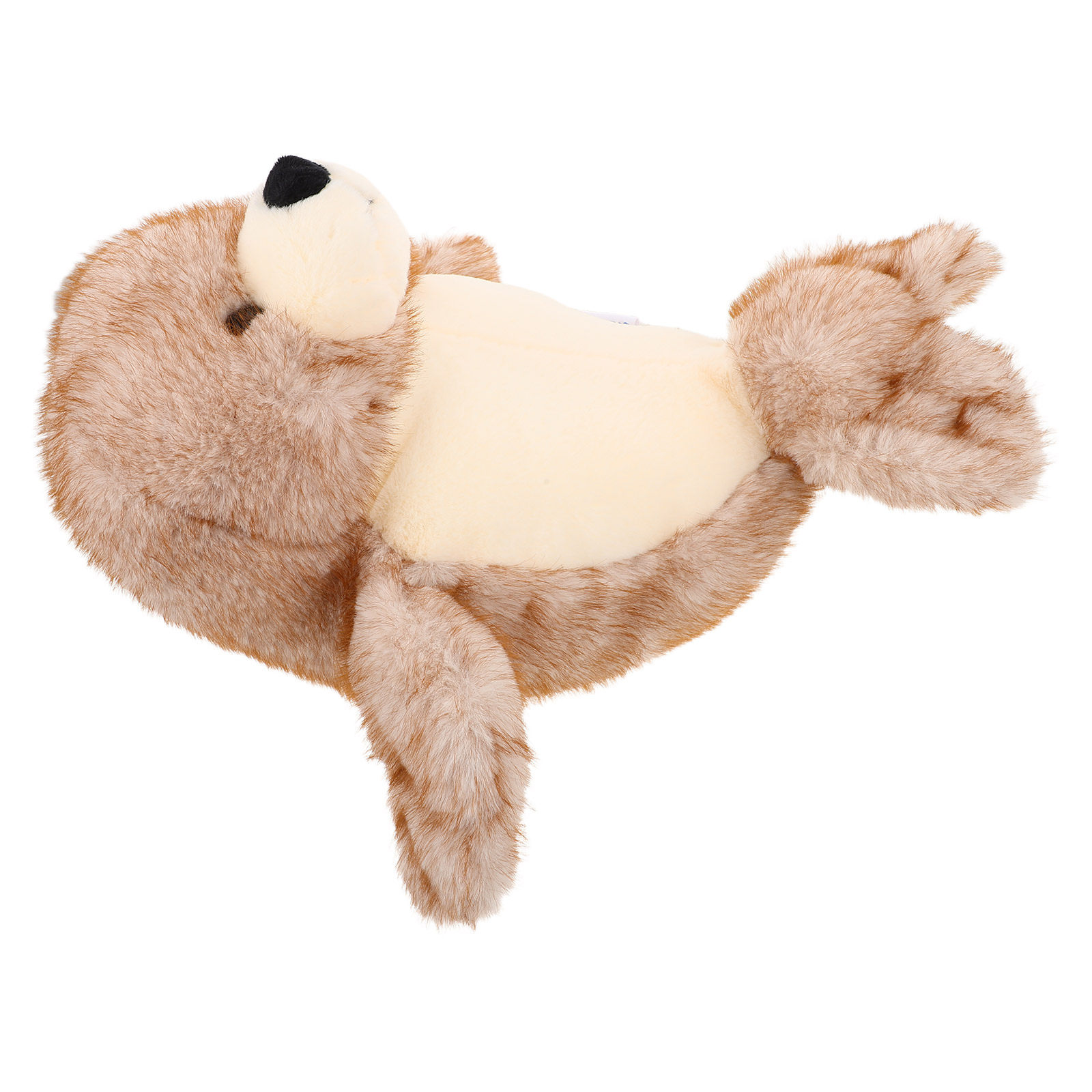Baby Nursery Decor Girl - Seal Stuffed Animal Soft Cuddly Brown