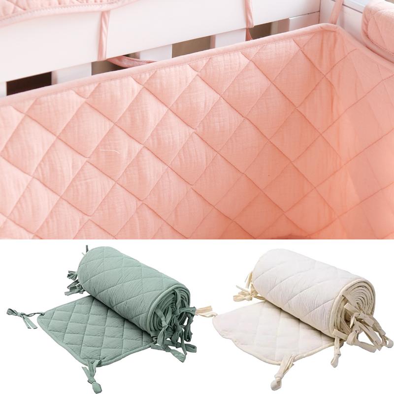 Bumper for Baby Bed Fence Cot  - огляд і ціна Baby Nursery Decor Girl